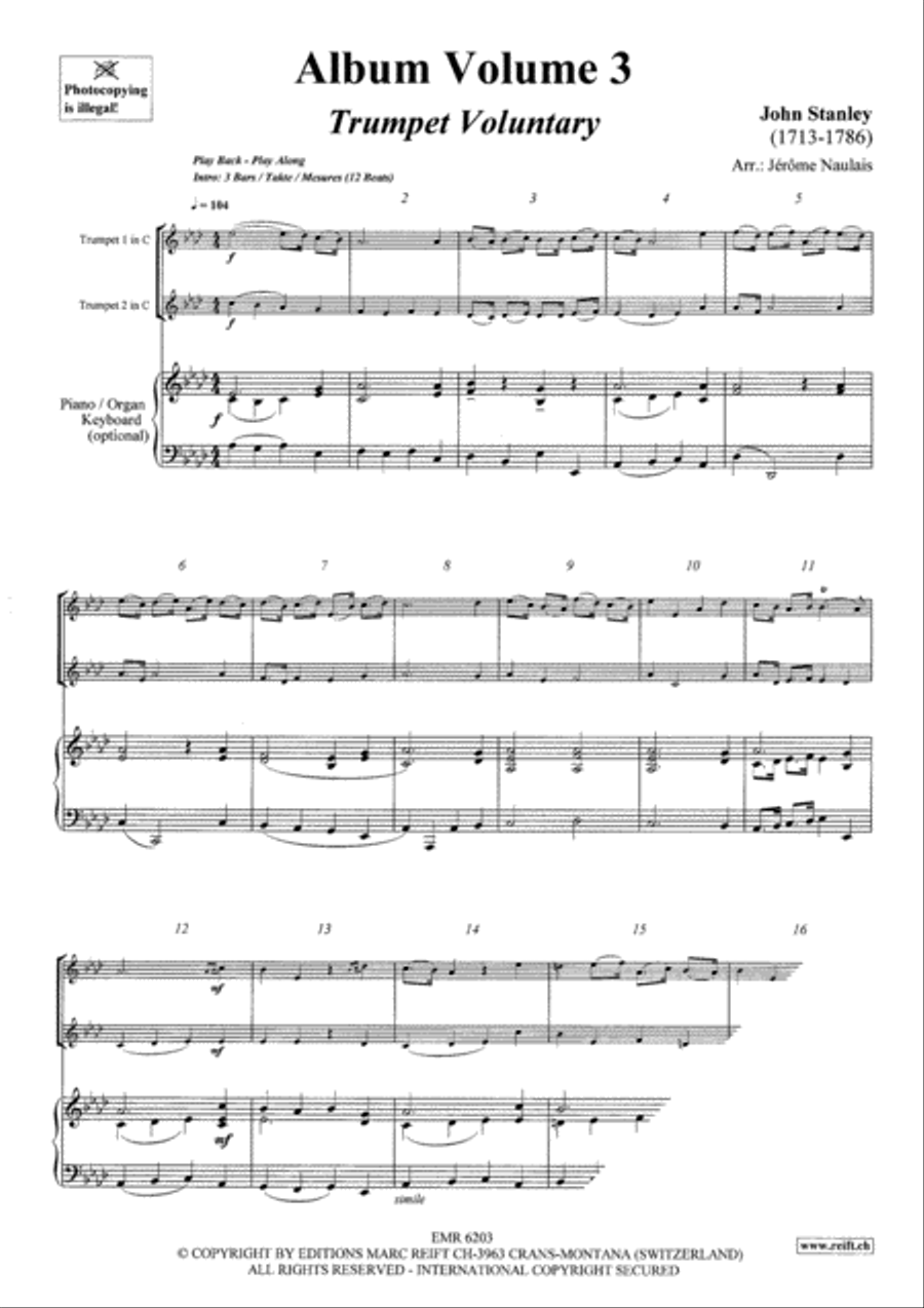 Album Volume 3 Cornet scores gallery preview page 4