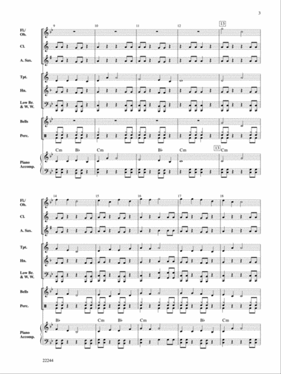 The Lost Kingdom Concert Band scores gallery preview page 10