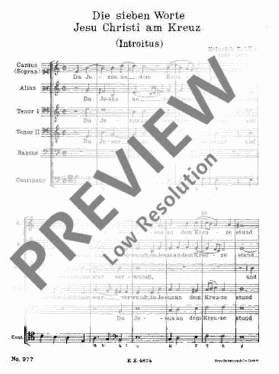 The Seven Words of Jesus Christi Choir scores gallery preview page 12