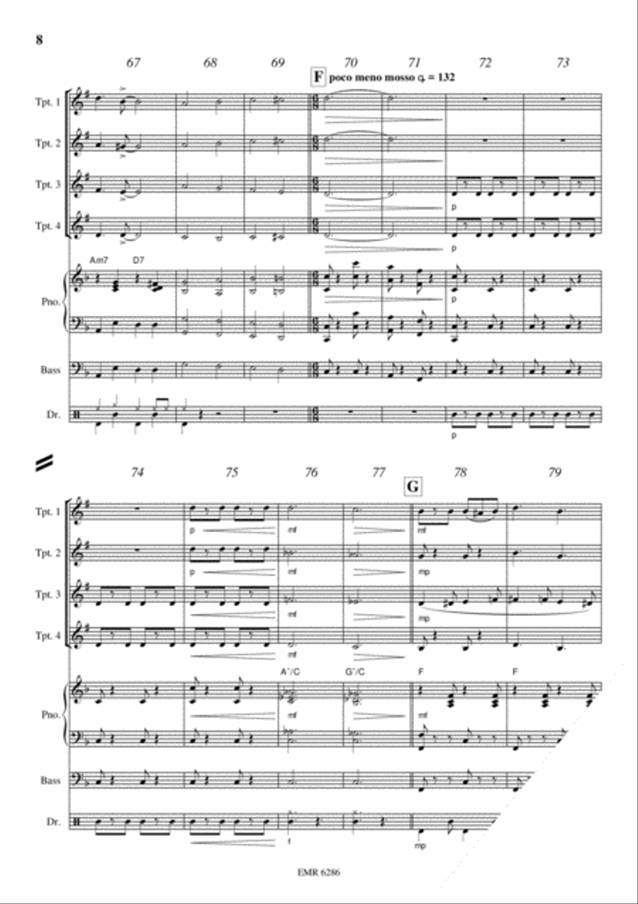 Movie Sequences Trumpet scores gallery preview page 8
