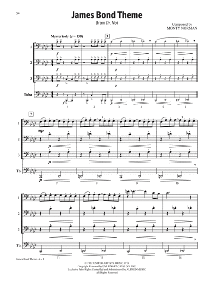 Solos, Duets & Trios for Winds -- Movie Favorites Small Ensemble scores gallery preview page 3