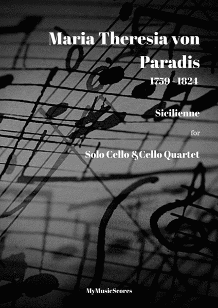 Paradis Sicilienne for Solo Cello and Cello Quartet image number null