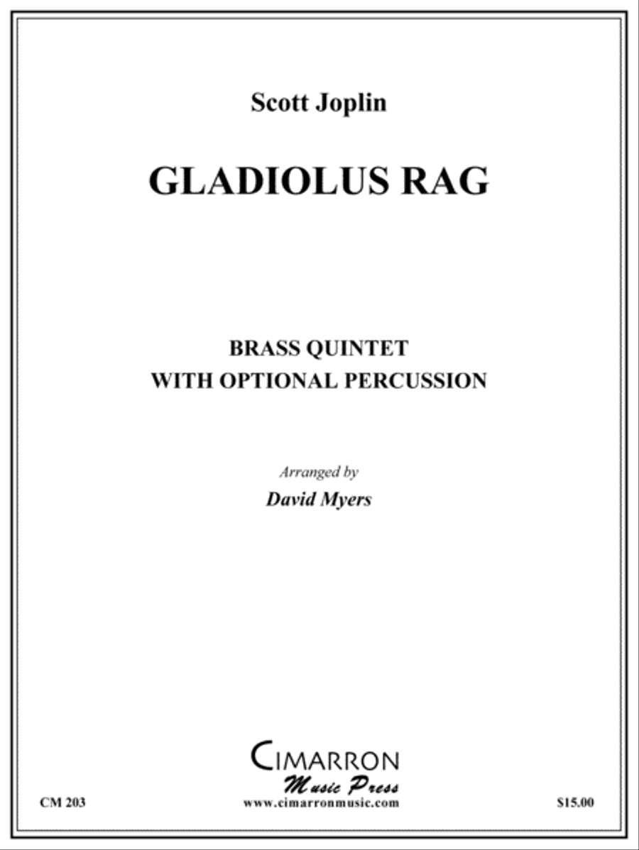 Gladiolus Rag School and Community scores gallery preview page 1