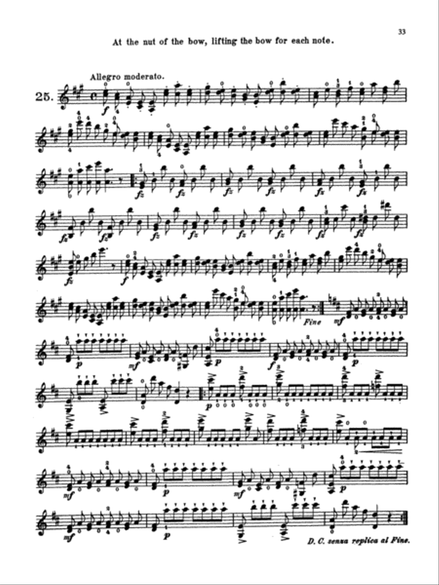 Mazas: 75 Progressive and Melodious Studies, Op. 36 Part scores gallery preview page 1