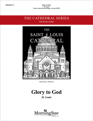Book cover for Glory to God from Saint Louis New Plainsong Mass