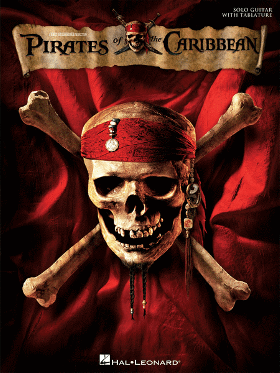 Pirates of the Caribbean Guitar Tablature scores gallery preview page 1