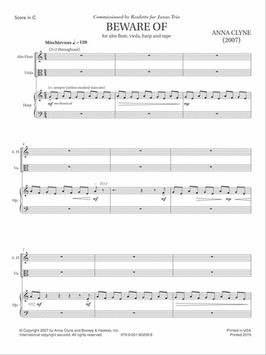 Beware Of Beware Of Viola scores gallery preview page 3