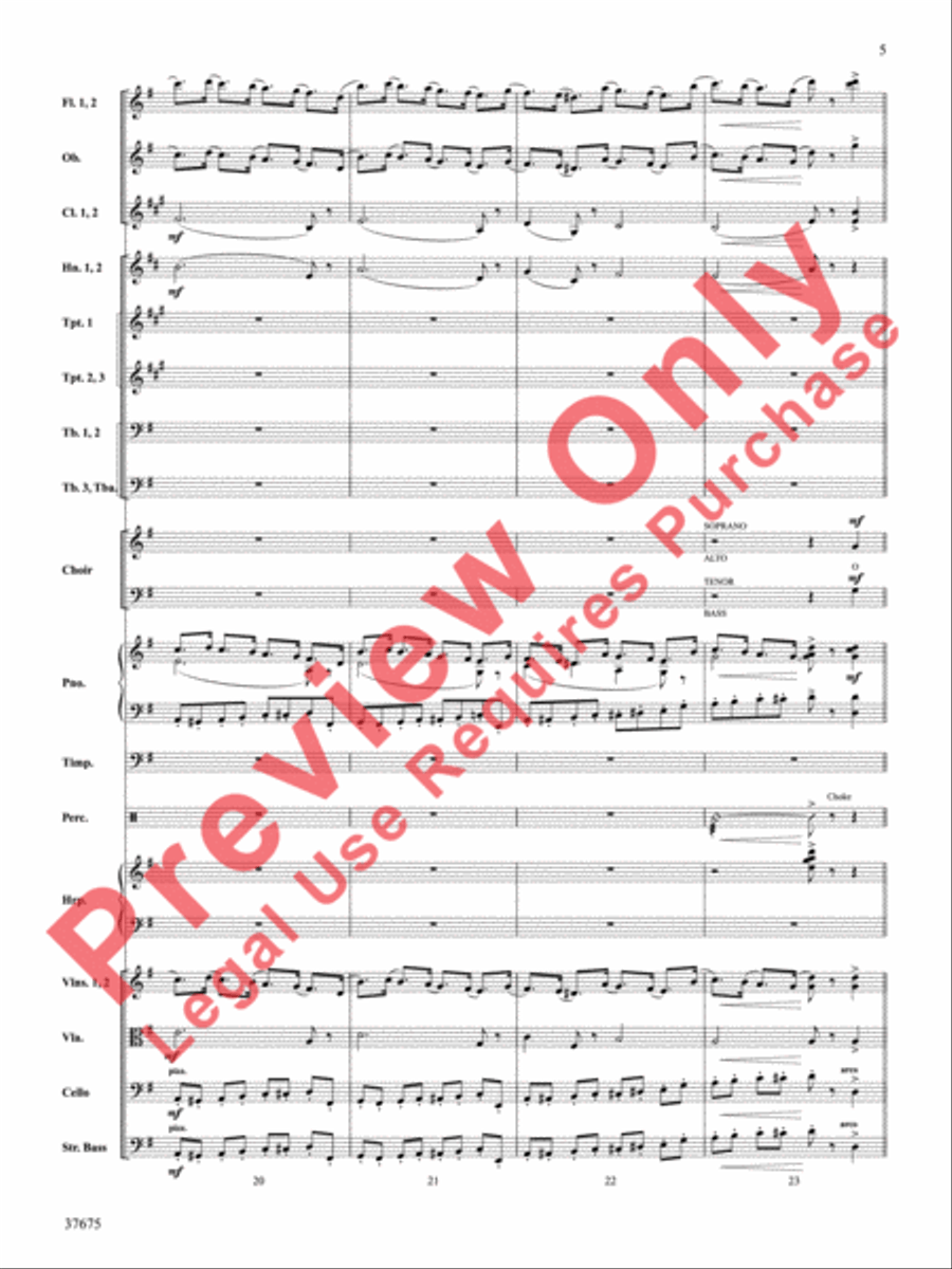 Festival of Carols Choir scores gallery preview page 6