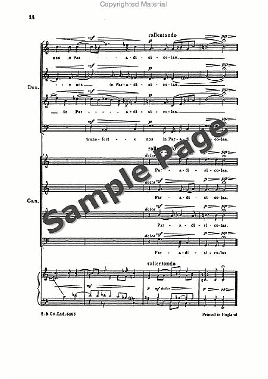 Plebs Angelica Plebs Angelica 4-Part scores gallery preview page 17