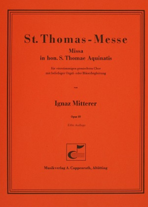 Book cover for St. Thomas-Messe