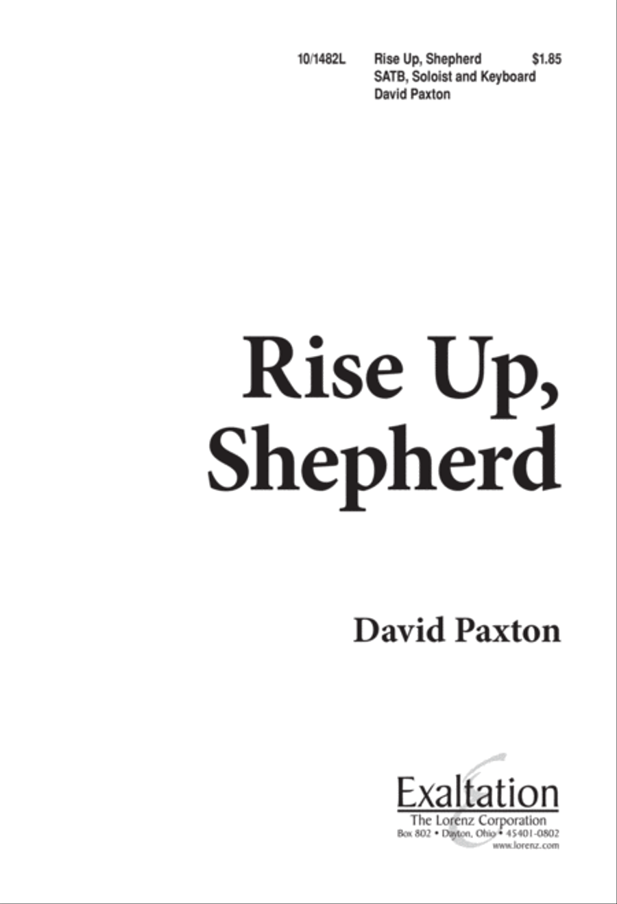 Rise Up, Shepherd 4-Part scores gallery preview page 2