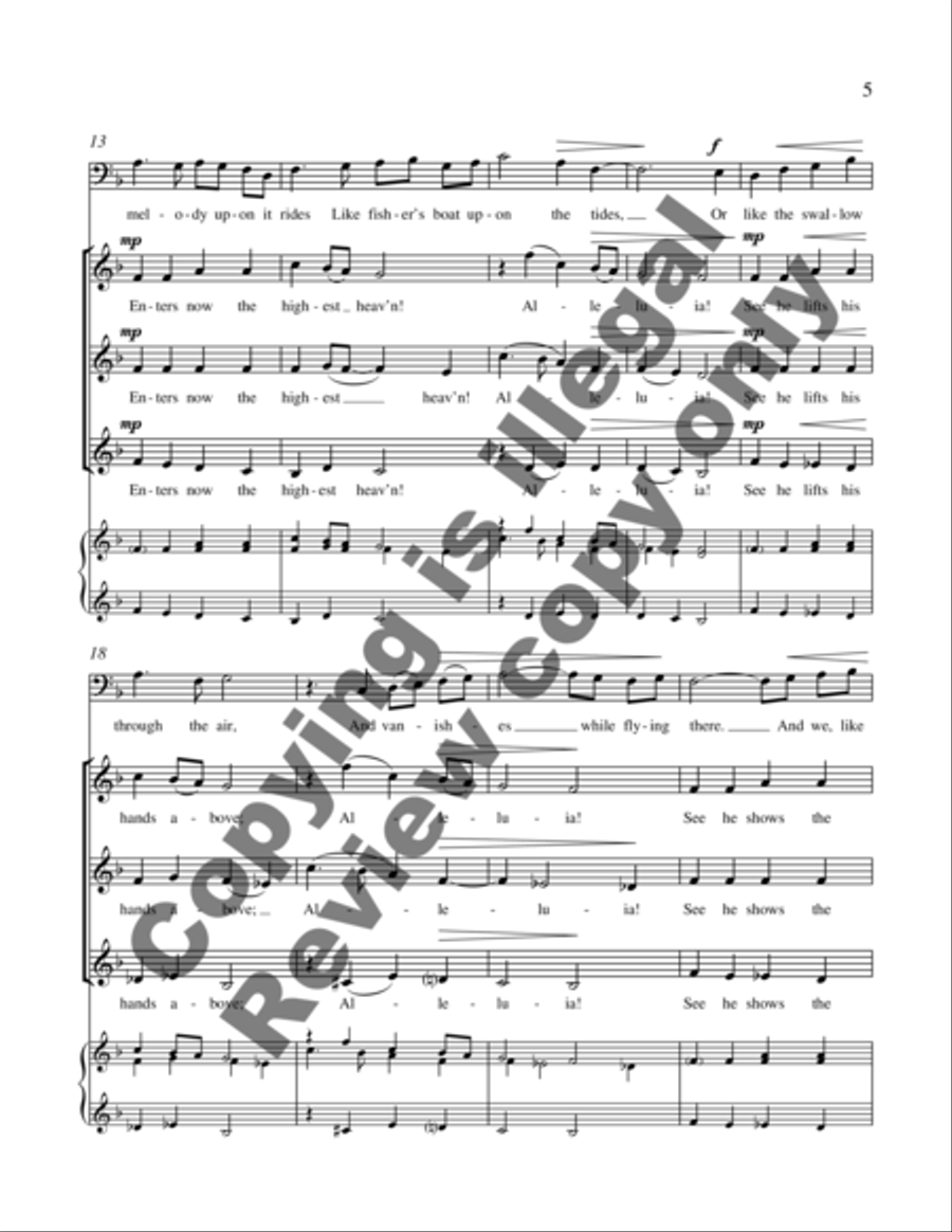 Time and Music SSA scores gallery preview page 7