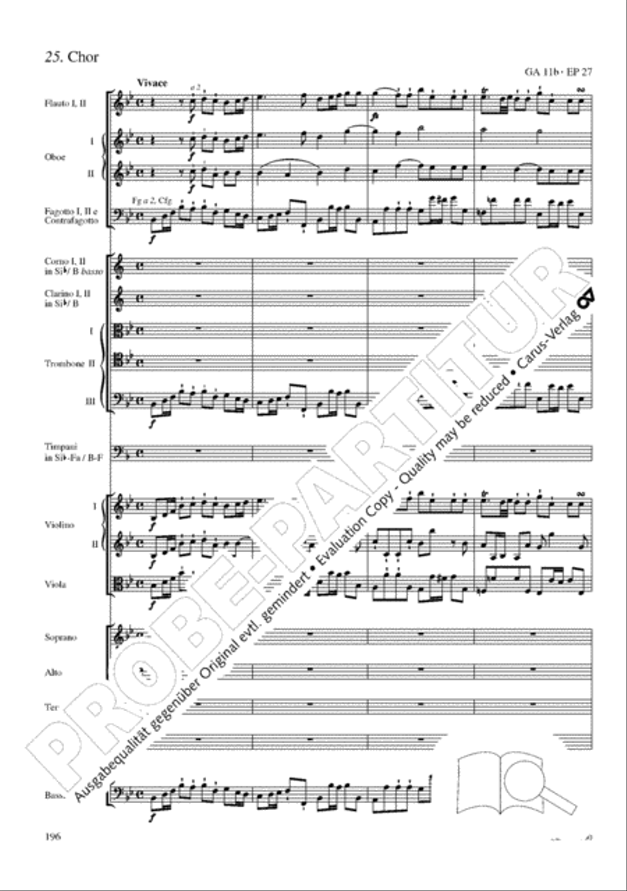 The Creation (Die Schopfung) 4-Part scores gallery preview page 216