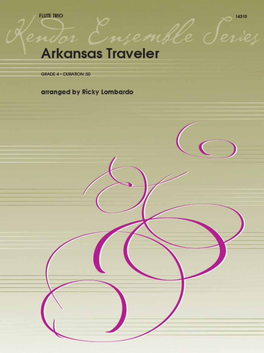 Arkansas Traveler Arkansas Traveler Flute Trio scores gallery preview page 1