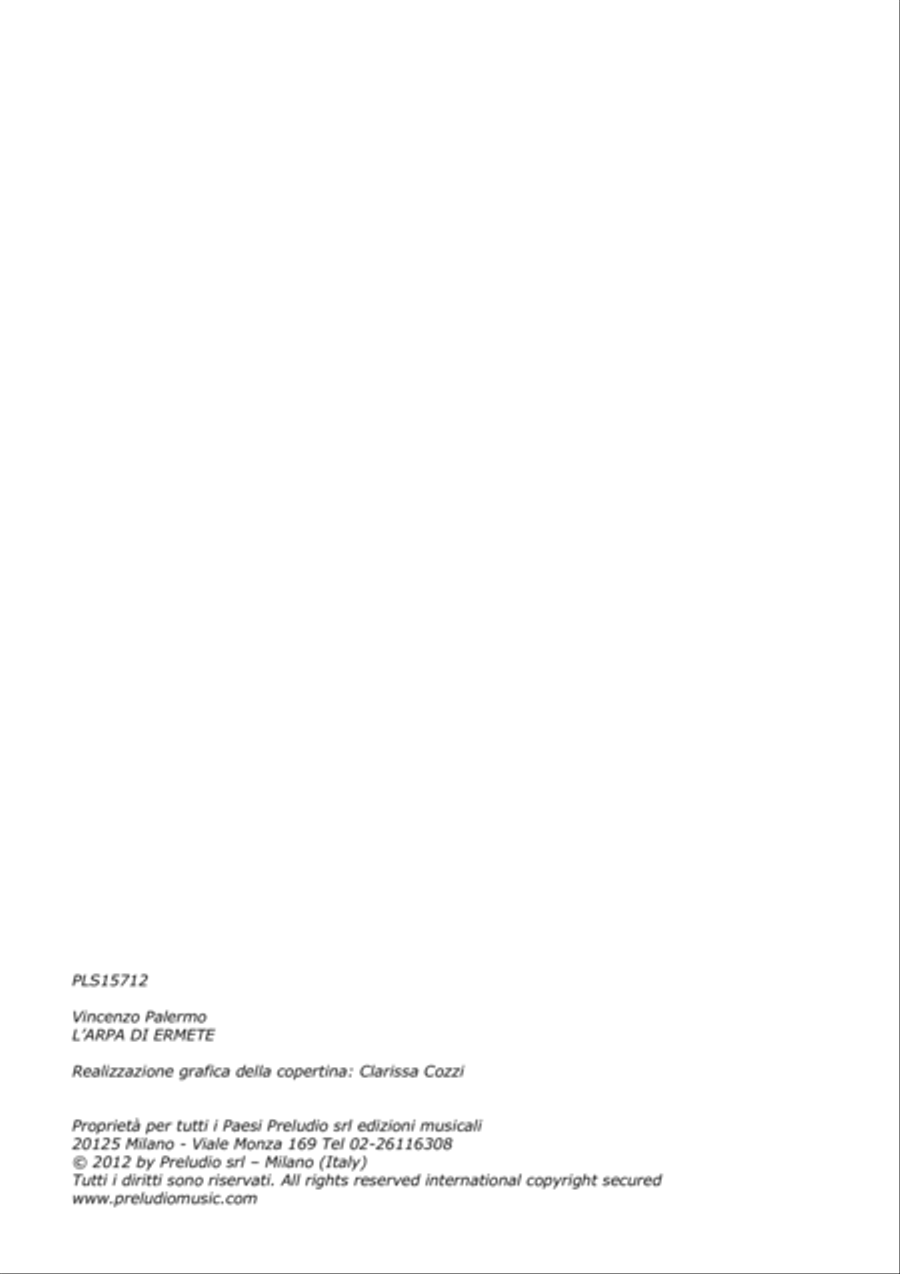 L'Arpa di Ermete Harp scores gallery preview page 2