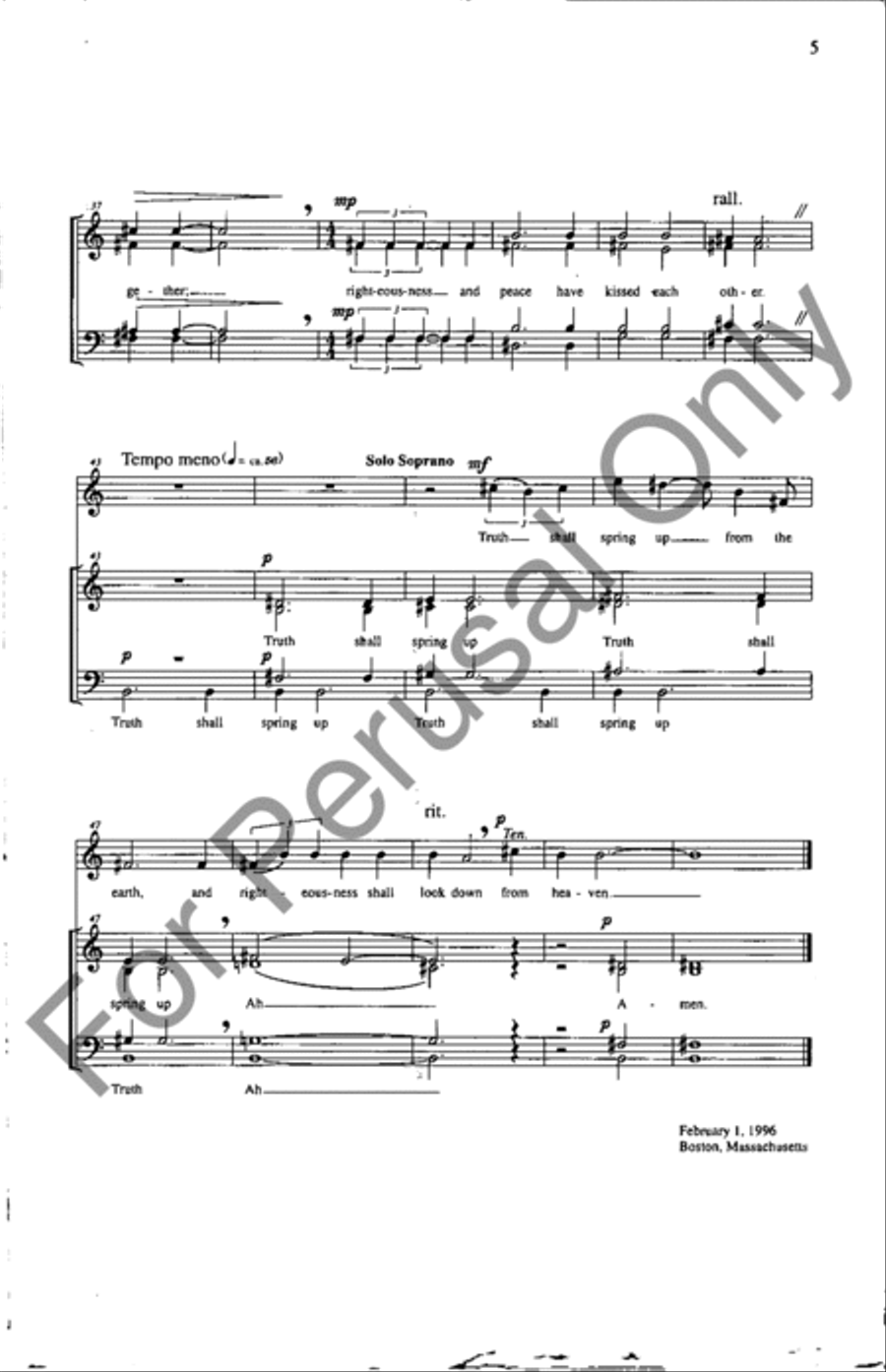 Show Us Your Mercy 4-Part scores gallery preview page 4