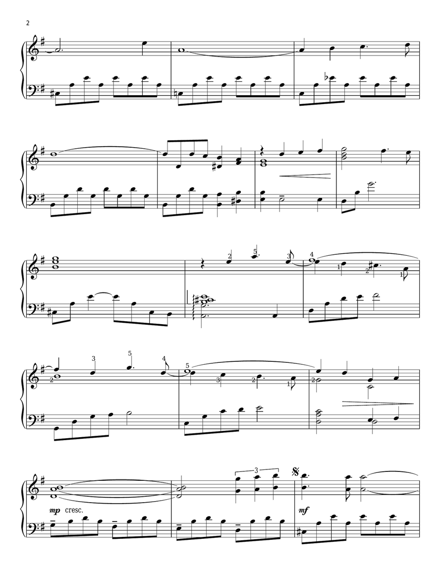 For All We Know Piano Solo scores gallery preview page 2