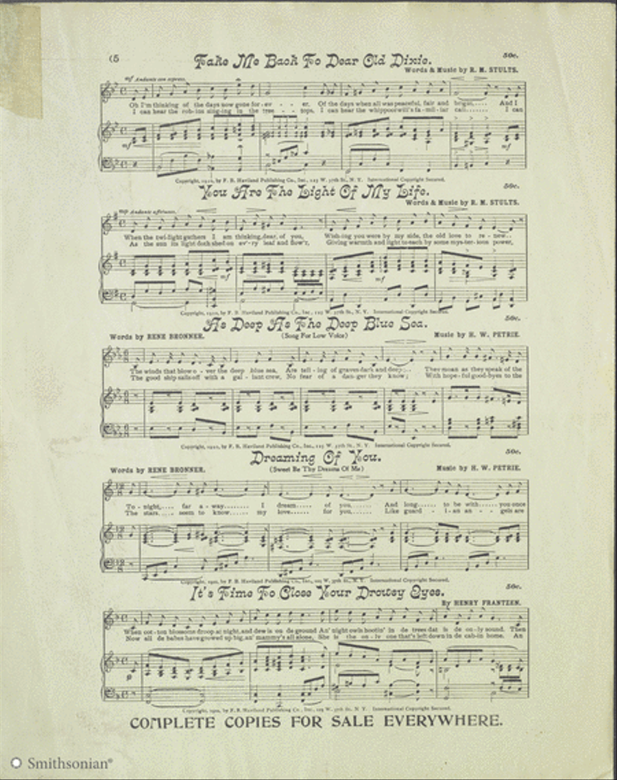 Nevada Piano, Vocal scores gallery preview page 2