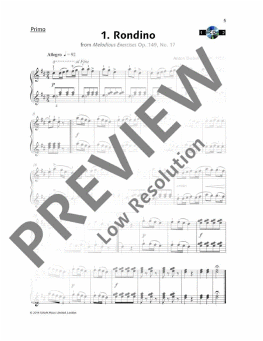 The Classical Piano Method Piano Method scores gallery preview page 6