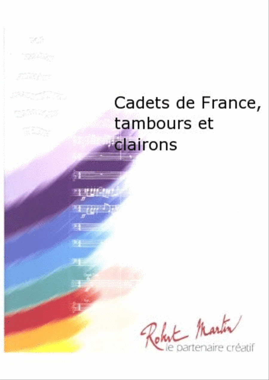 Cadets de France, Tambours et Clairons Concert Band scores gallery preview page 1