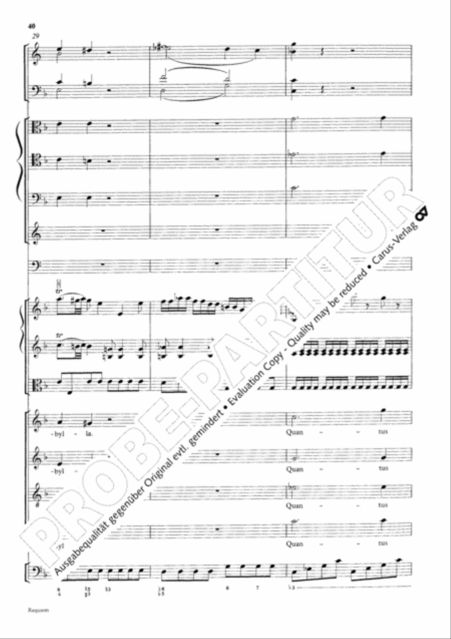 Requiem Requiem 4-Part scores gallery preview page 49