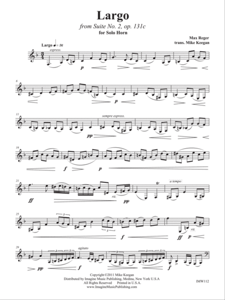 Largo Horn scores gallery preview page 2