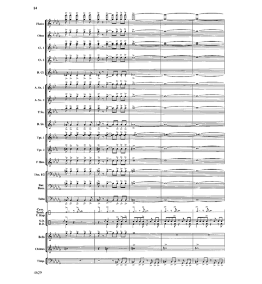 Sirocco Concert Band scores gallery preview page 15