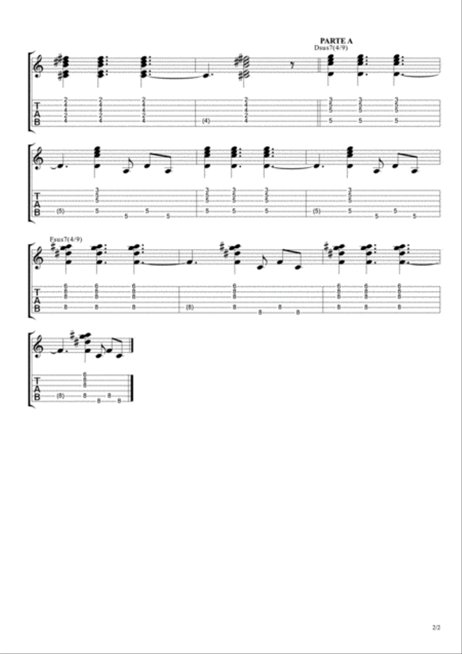 Maiden Voyage Electric Guitar scores gallery preview page 2