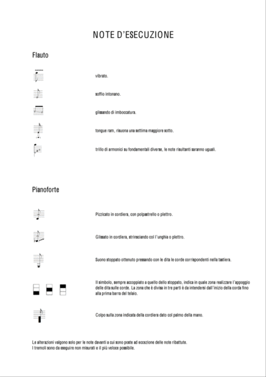 Graziano Riccardi: L'INESORABILE SCORREVOLEZZA DEL TEMPO per flauto e pianoforte (ES-22-055) Flute Solo scores gallery preview page 3