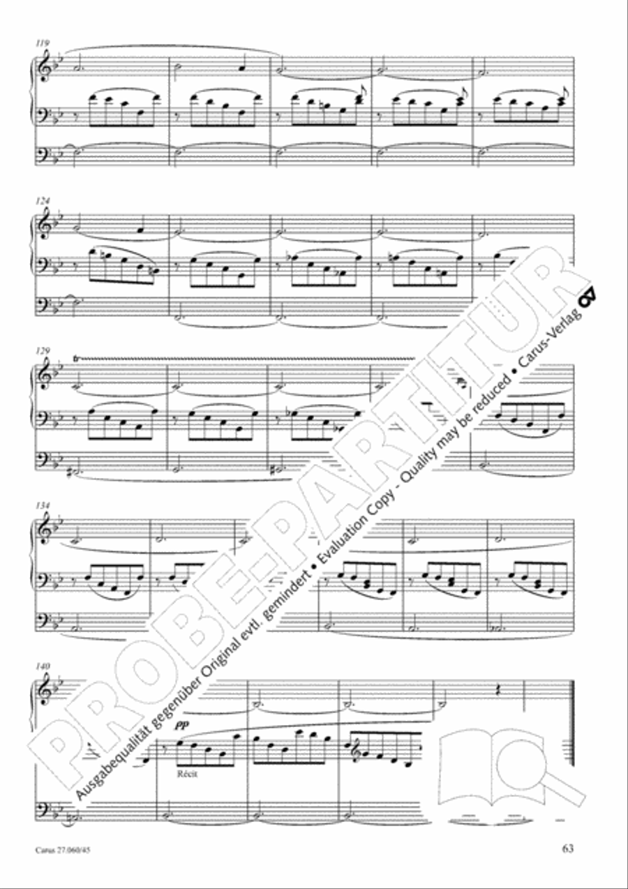 Messe a quatre voix 4-Part scores gallery preview page 64