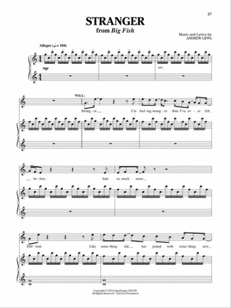 Singer's Musical Theatre Anthology – Volume 6 Voice scores gallery preview page 9