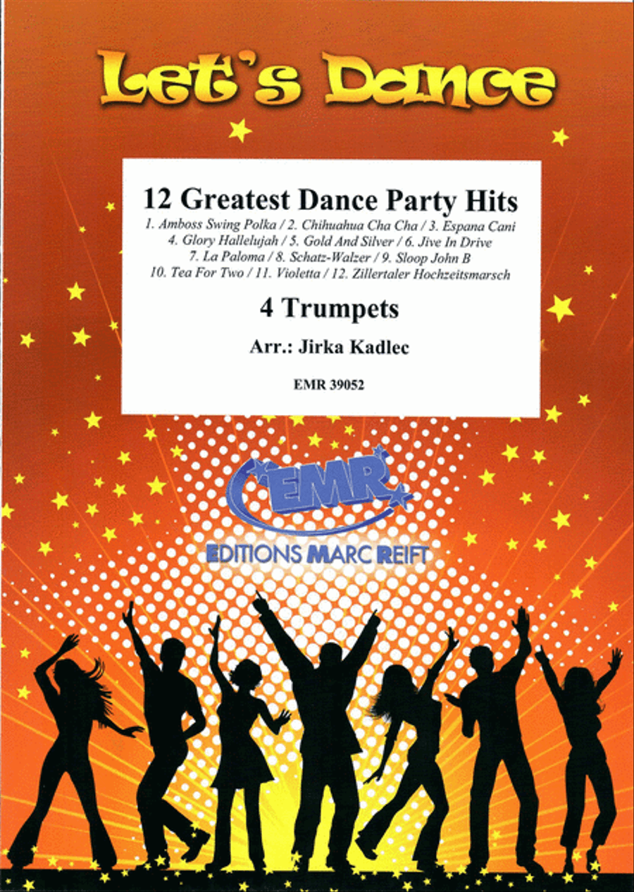 12 Greatest Dance Party Hits Trumpet scores gallery preview page 1
