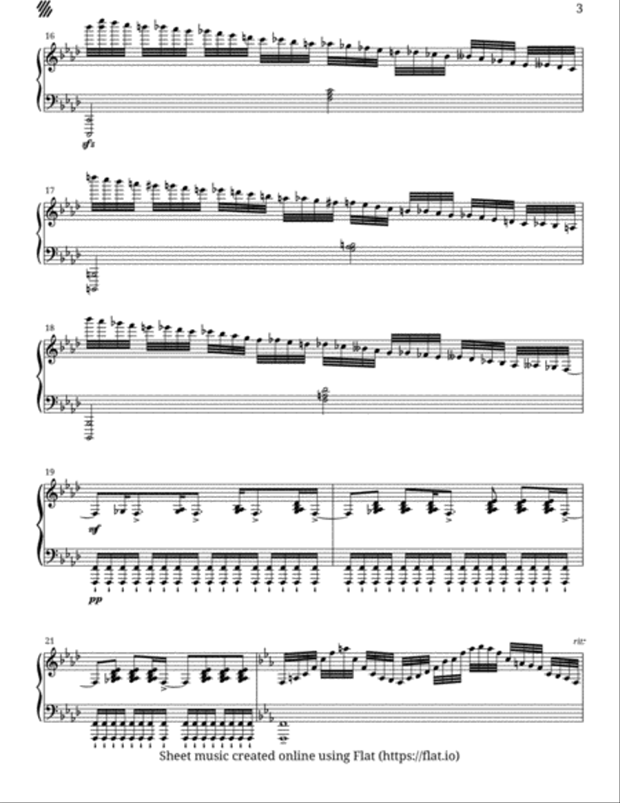 Utterances of Youth 1 Piano Solo scores gallery preview page 3