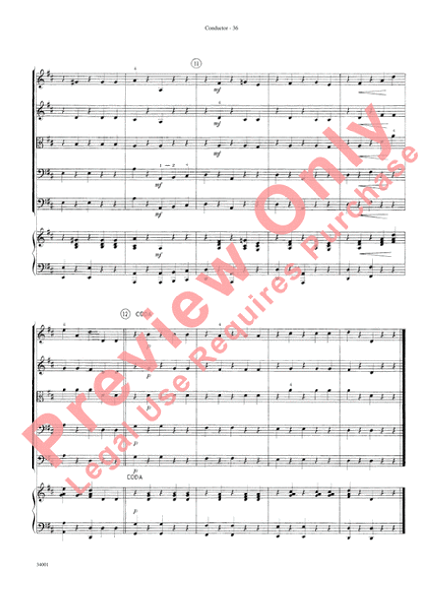 Classics from Merle Isaac String Orchestra scores gallery preview page 37