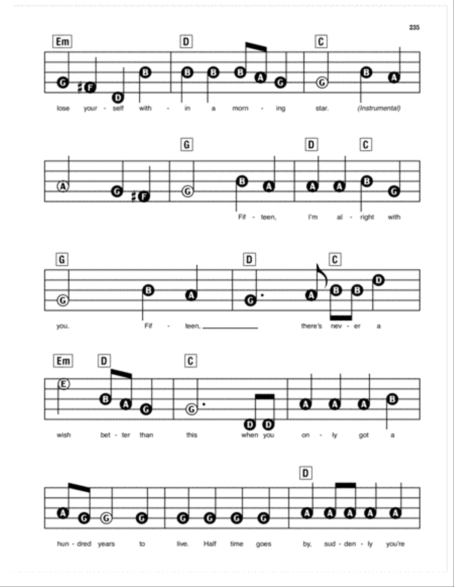 100 Years Electronic Keyboard scores gallery preview page 4