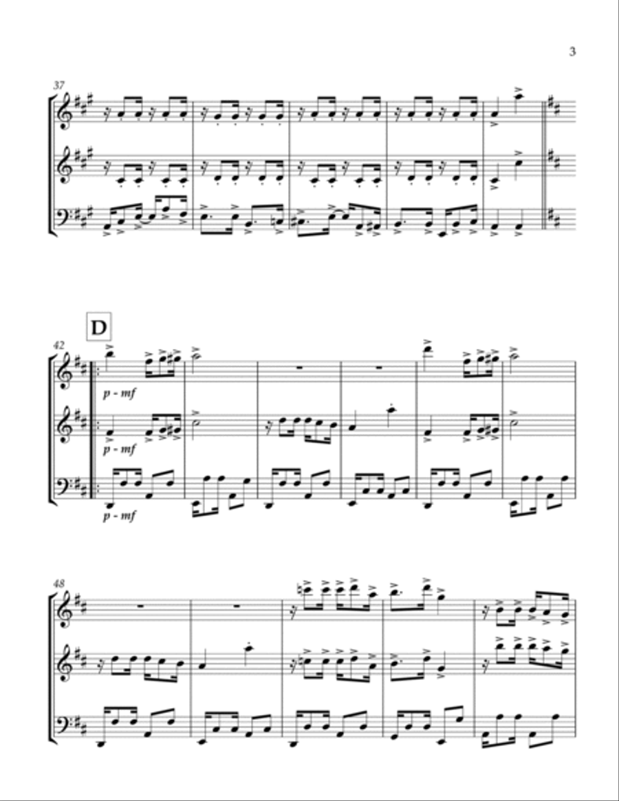1922 1922 Woodwind Trio scores gallery preview page 6