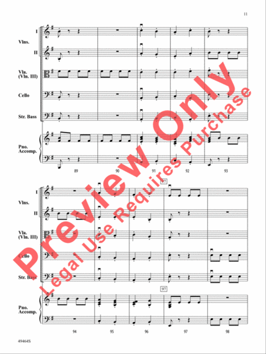 Spiccato Palooza! String Orchestra scores gallery preview page 12