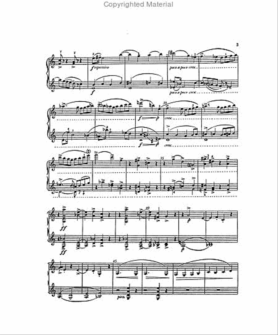 Sonata Op. 15a Violin Solo scores gallery preview page 4