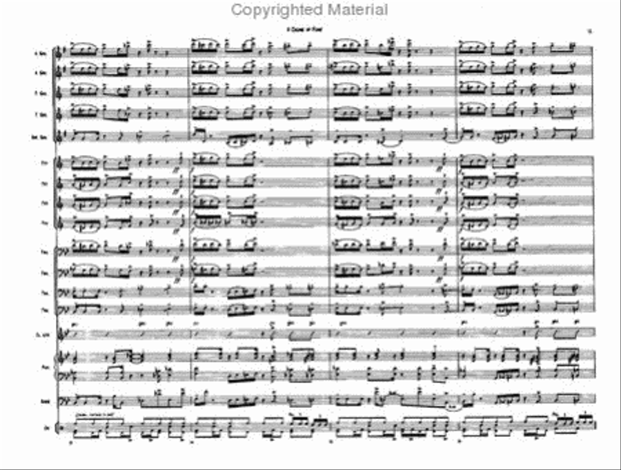 A Chunk Of Funk Jazz Ensemble scores gallery preview page 12