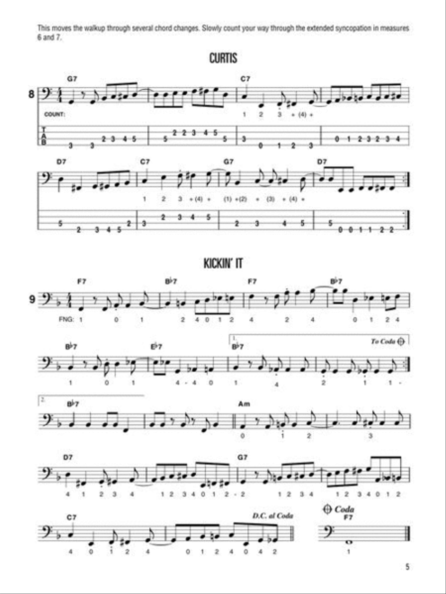 Hal Leonard Bass Method Book 3 – 2nd Edition Bass Guitar Tablature scores gallery preview page 6