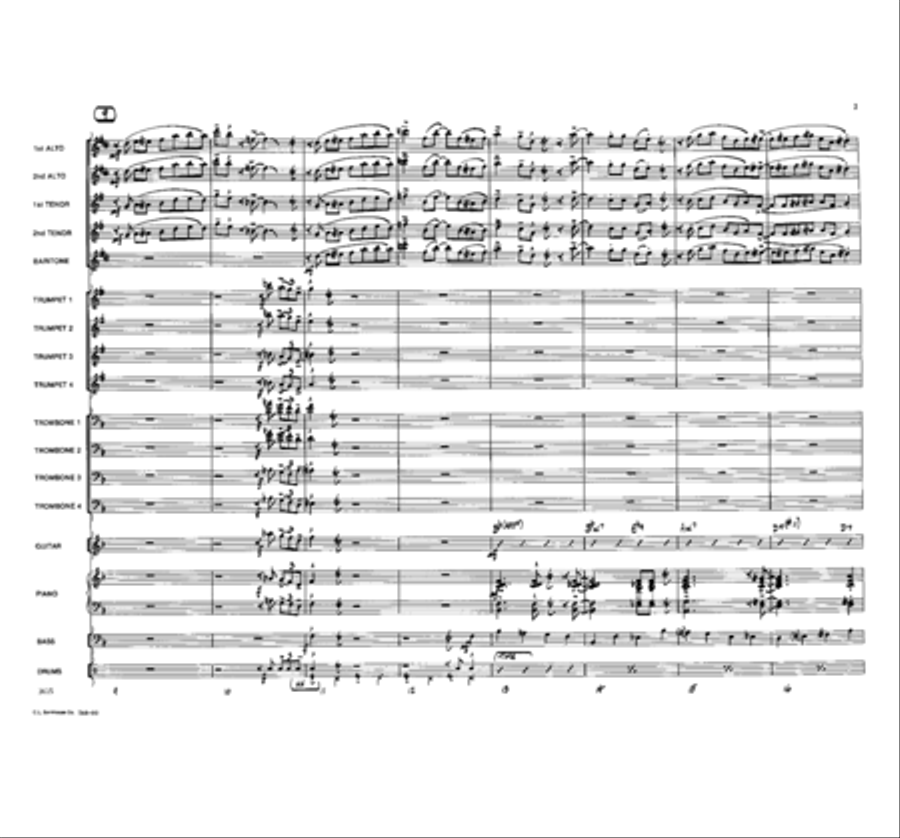 Flop Your Disc Jazz Ensemble scores gallery preview page 3