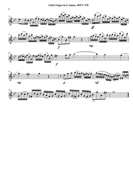 Little Fugue in G minor image number null