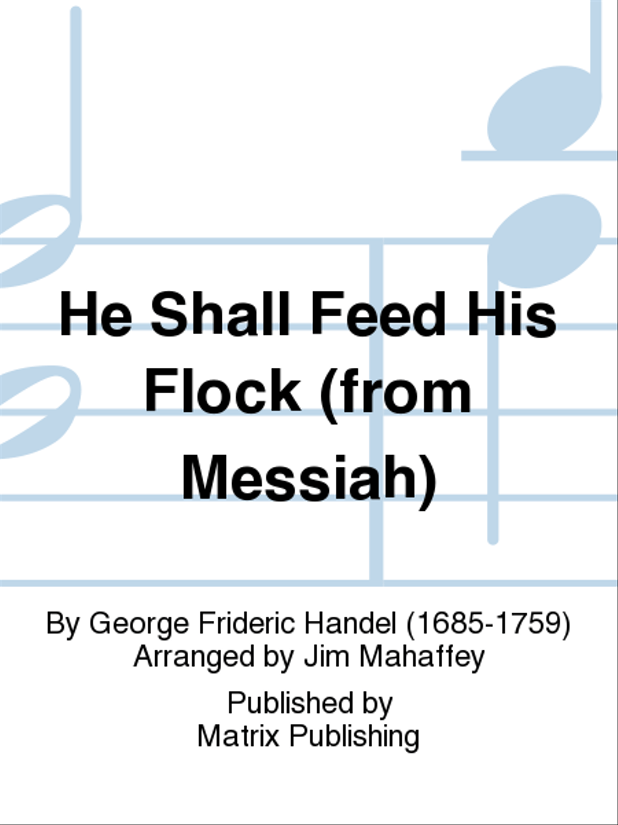 He Shall Feed His Flock (from Messiah) Concert Band scores gallery preview page 1