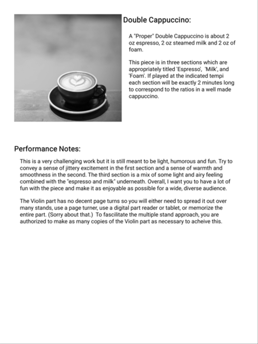 Double Cappuccino Piano Trio scores gallery preview page 2