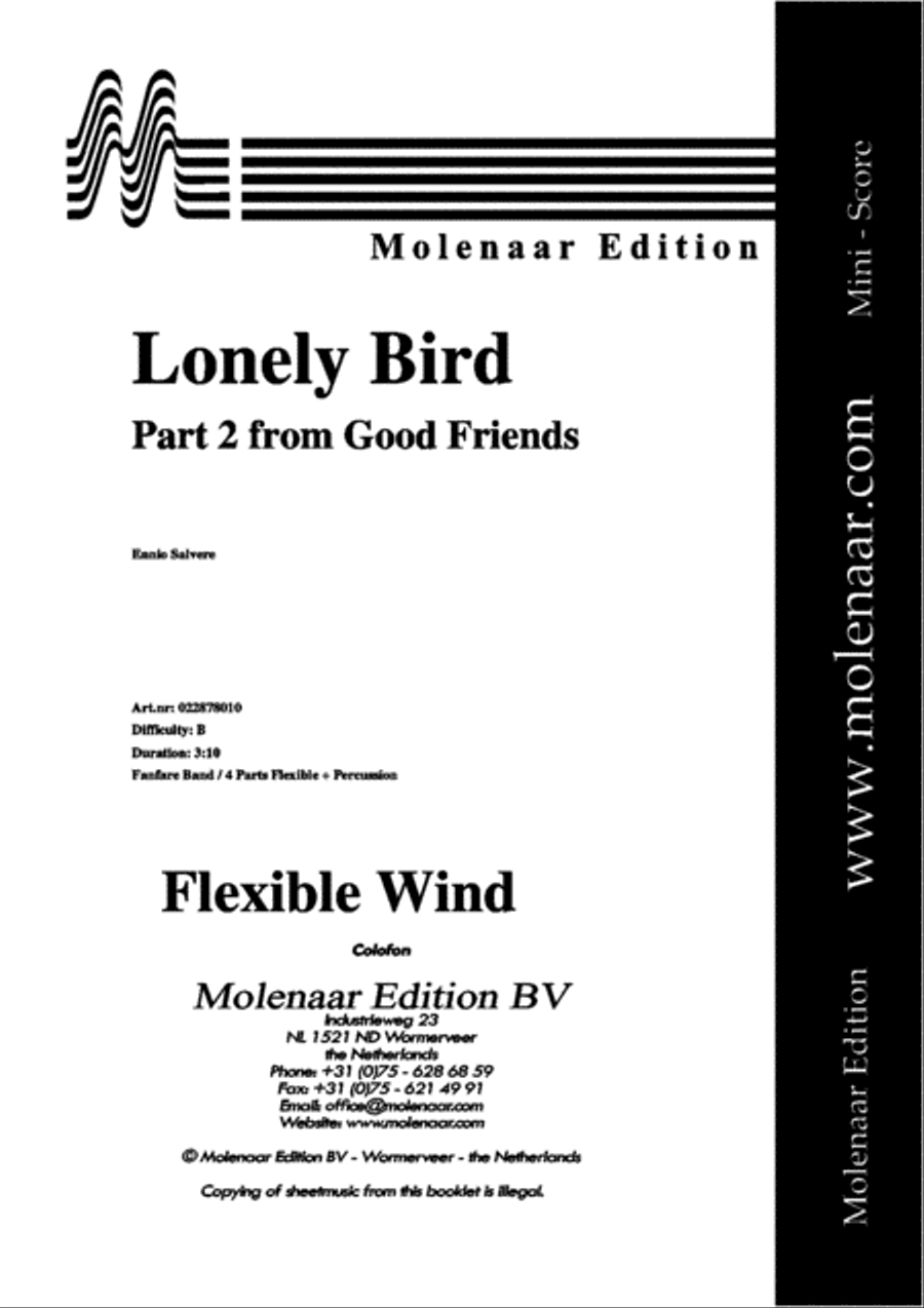 Lonely Bird Lonely Bird Fanfare Band scores gallery preview page 2