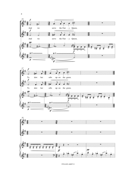 A Midsummer Night's Dream - A Choral Suite