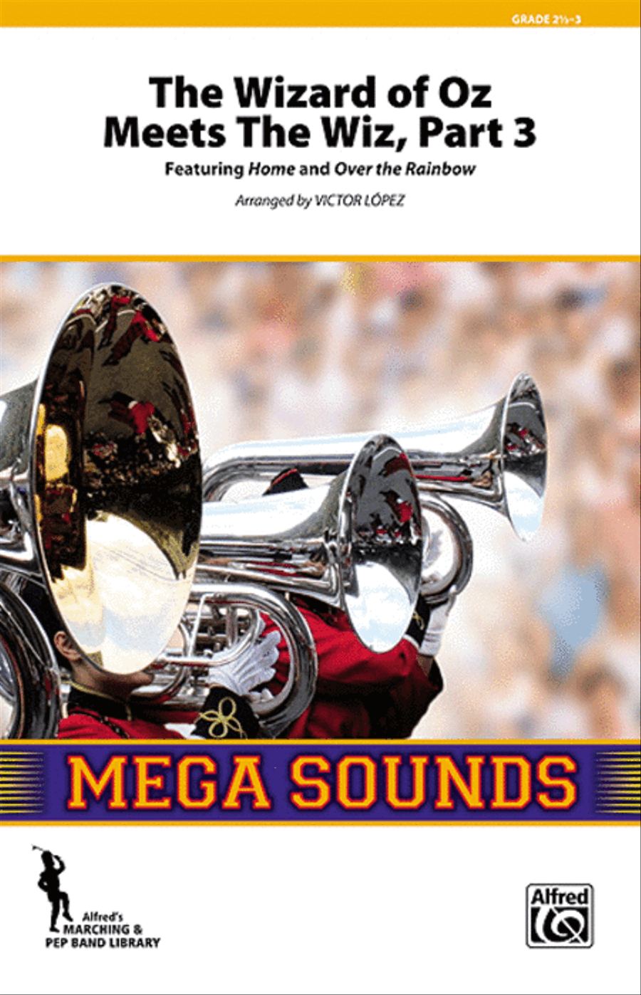 The Wizard of Oz Meets The Wiz, Part 3 Marching Band scores gallery preview page 1