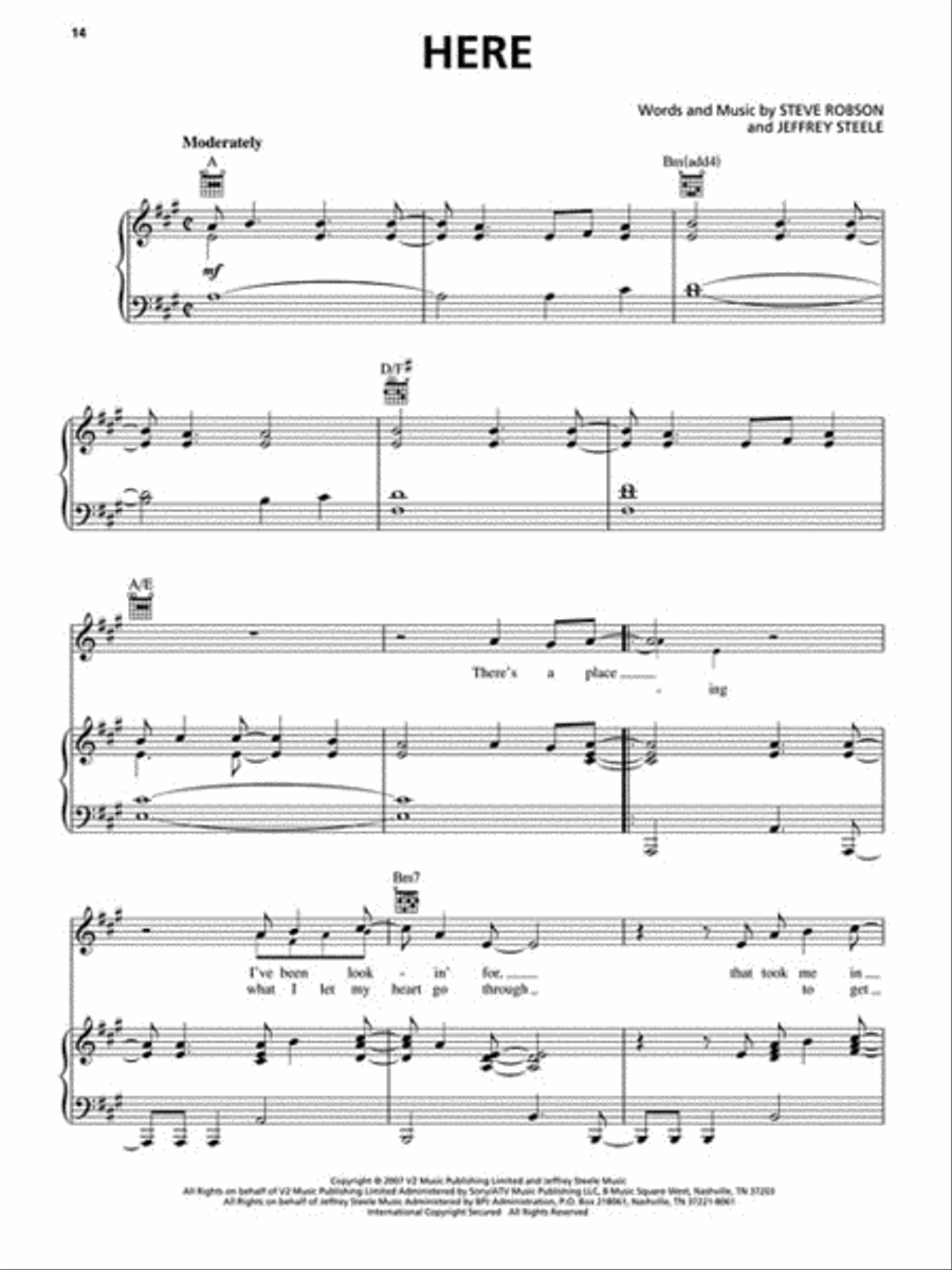 Country Wedding Favorites Piano, Vocal, Guitar scores gallery preview page 3