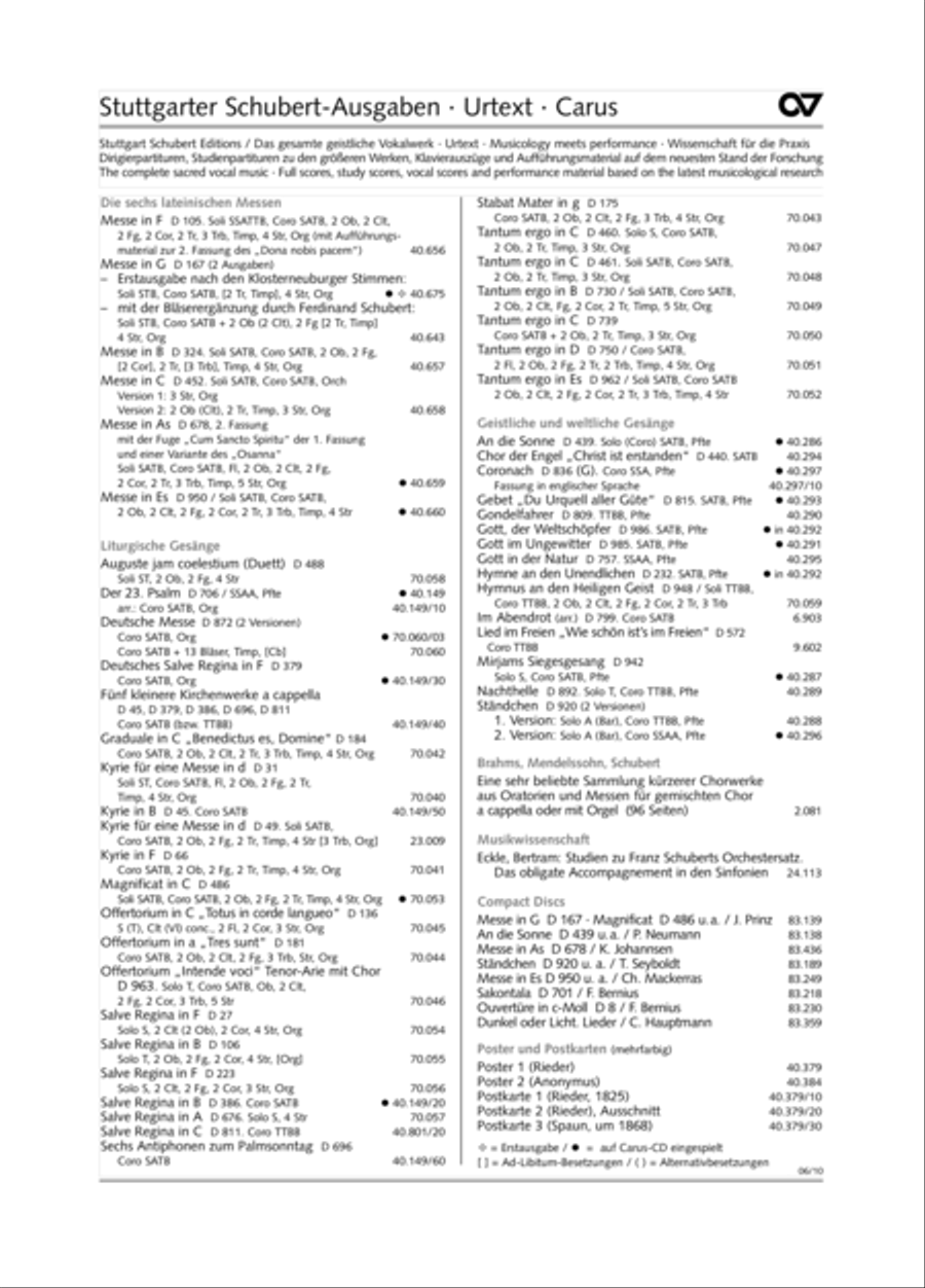 Deutsche Messe 4-Part scores gallery preview page 24