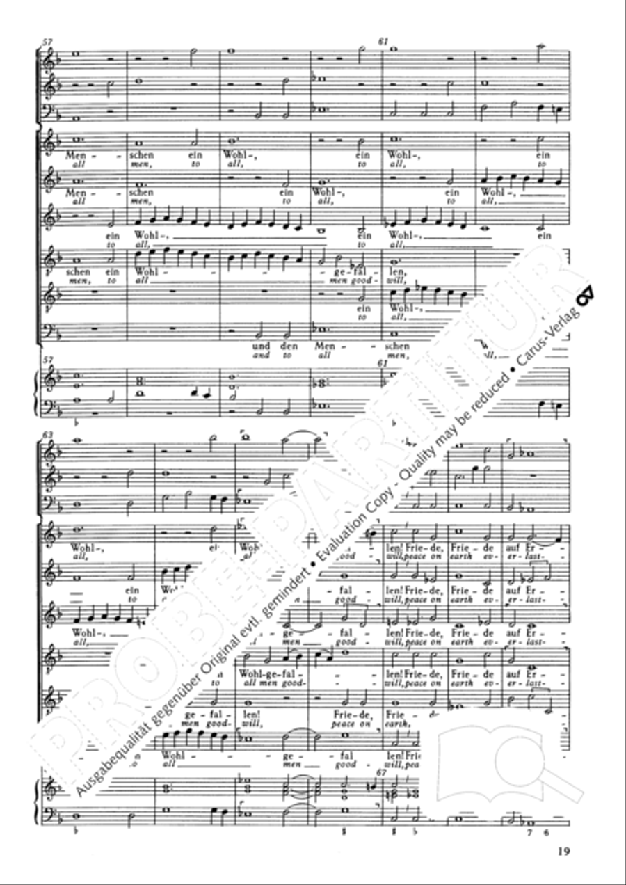 Christmas History (Weihnachts-Historie, SWV 435) Score scores gallery preview page 20